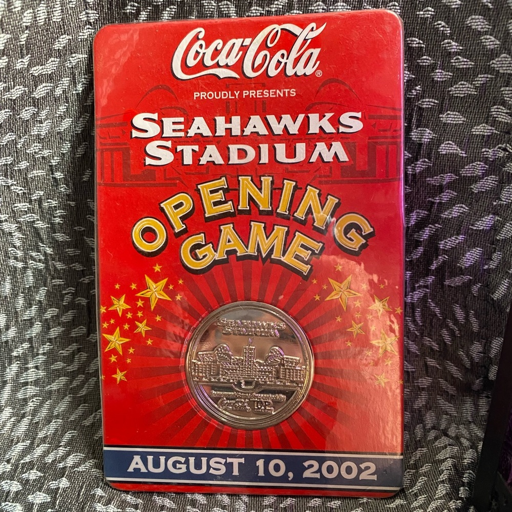 Seattle Seahawks Sports Memorabilia Challenge Coin